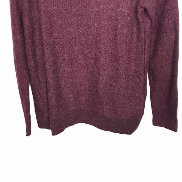 Forever 21 Burgundy Purple Open Front Cardigan - Picture 6 of 10